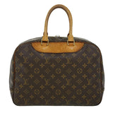 Louis Vuitton Monogram Deauville Hand Bag LV Auth rz519