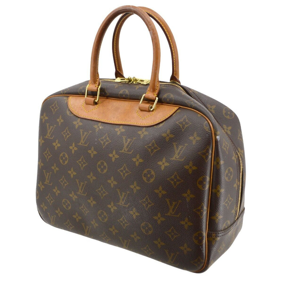 Louis Vuitton Handbag Deauville Monogram Brown
