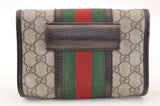 Gucci GG Canvas Sherry Line Web Waist Bag Bum Bag Brown am1103s