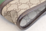 Gucci GG Canvas Sherry Line Web Waist Bag Bum Bag Brown am1103s