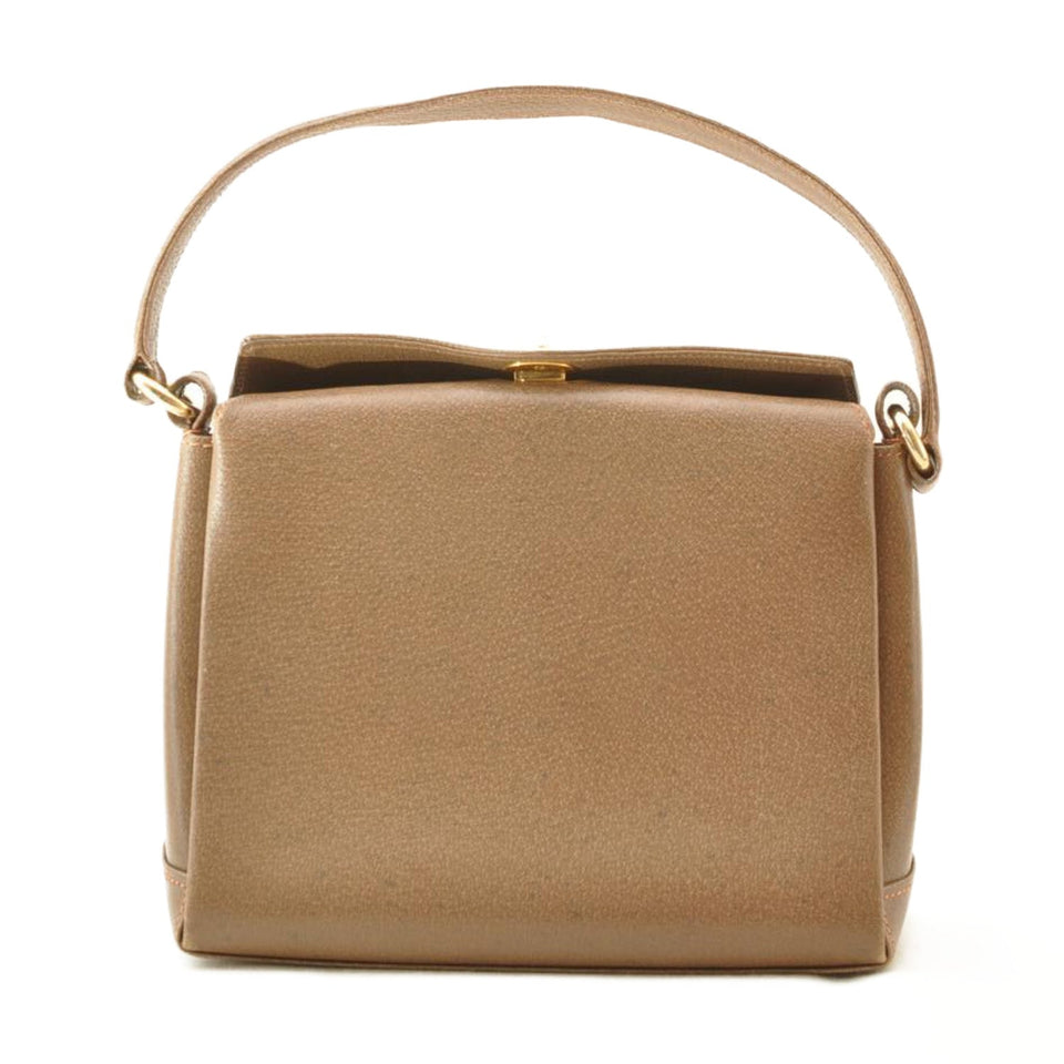 Gucci Shoulder Bag Leather Brown am2327s