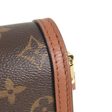 Louis Vuitton Monogram Reverse Dauphine Mini Brown PVC Shoulder Bag
