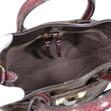 Louis Vuitton Monogram Etoile Exotic Tote MM  Python Leather Shulder Bag