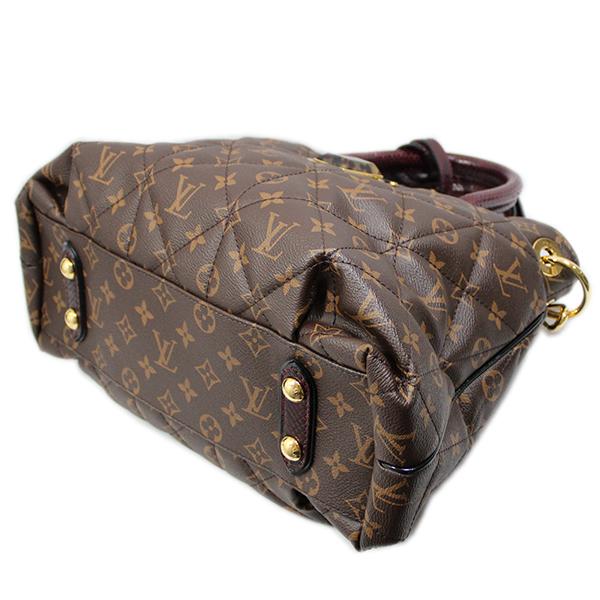 Louis Vuitton Monogram Etoile Exotic Tote MM  Python Leather Shulder Bag