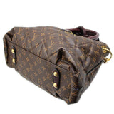 Louis Vuitton Monogram Etoile Exotic Tote MM  Python Leather Shulder Bag