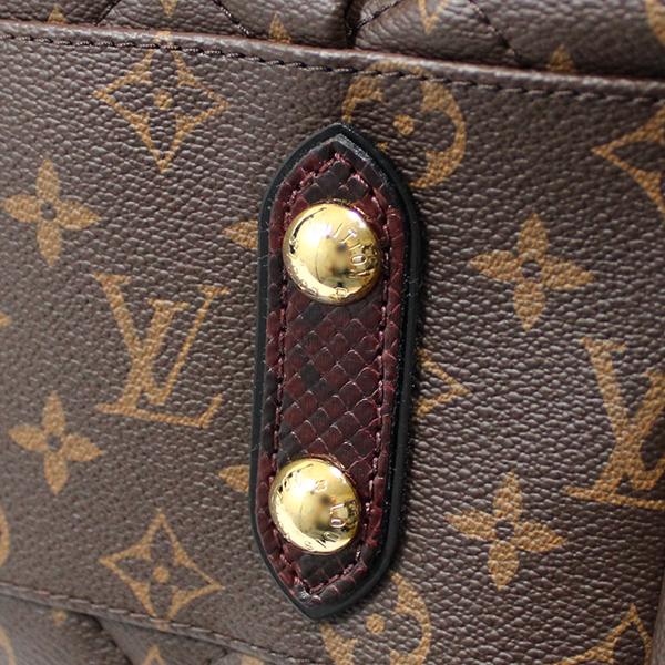 Louis Vuitton Monogram Etoile Exotic Tote MM  Python Leather Shulder Bag