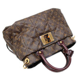 Louis Vuitton Monogram Etoile Exotic Tote MM  Python Leather Shulder Bag