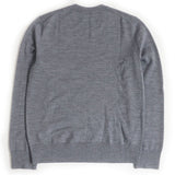 Burberry knit Main: 100% wool, some parts: 3% nylon gray mens XS