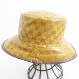 Gucci hat Outer: 67% polyamide (nylon), Outer: 33% cotton, Lining: 65% cotton, Lining: 35% linen, Partially: leather, Inner: 55% cotton, 45% viscose Beige type Gucci x Adidas collaboration mens S