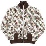 Gucci Jersey Outer: 55% polyester, Outer: 45% cotton, Lining: 100% polyester, Part: 93% polyester, Part: 5% polyamide, Part: 2% elastane White type mens S
