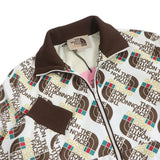 Gucci Jersey Outer: 55% polyester, Outer: 45% cotton, Lining: 100% polyester, Part: 93% polyester, Part: 5% polyamide, Part: 2% elastane White type mens S