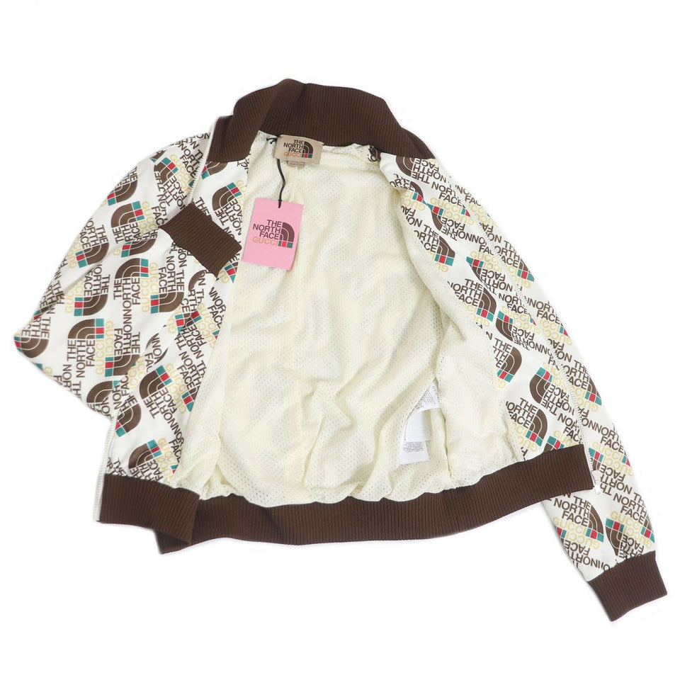 Gucci Jersey Outer: 55% polyester, Outer: 45% cotton, Lining: 100% polyester, Part: 93% polyester, Part: 5% polyamide, Part: 2% elastane White type mens S