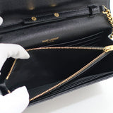 Saint Laurent- Logo Leather Chain Shoulder Bag