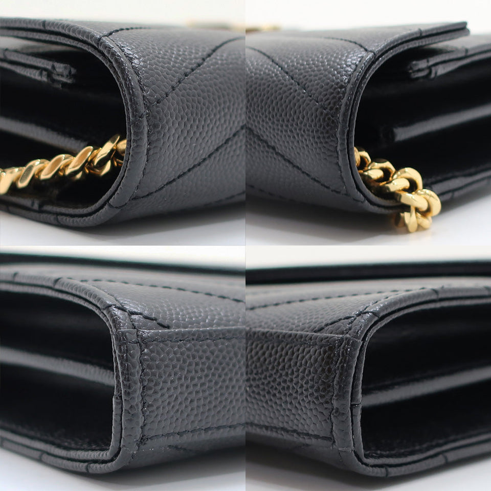 Saint Laurent- Logo Leather Chain Shoulder Bag