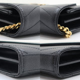 Saint Laurent- Logo Leather Chain Shoulder Bag