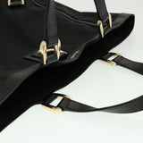 Gucci GG Canvas Abbey Hand Bag Black tb089