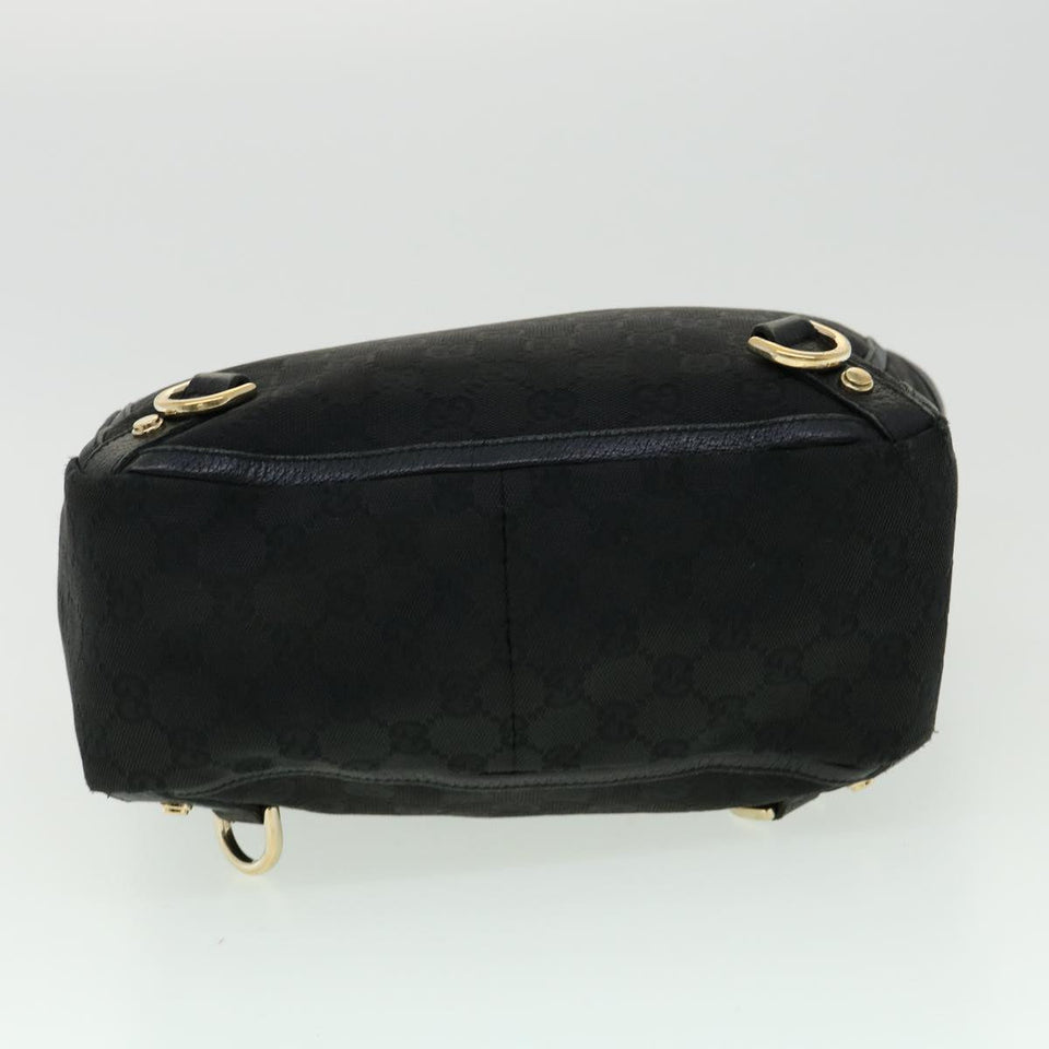 Gucci GG Canvas Abbey Hand Bag Black tb089