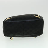 Gucci GG Canvas Abbey Hand Bag Black tb089