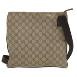 Gucci GG Canvas Shoulder Bag Beige 141626467891 tb395