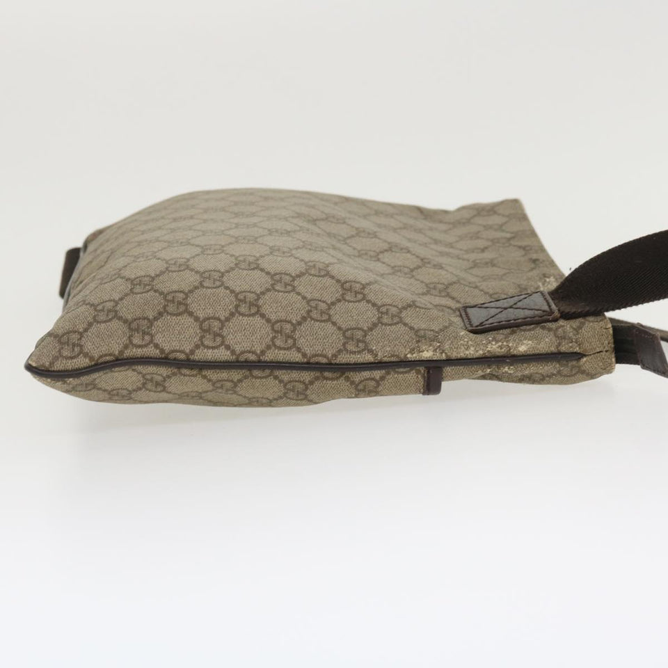 Gucci GG Canvas Shoulder Bag Beige 141626467891 tb395