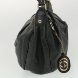 Gucci Guccissima Shoulder Bag Black 232955 tb522