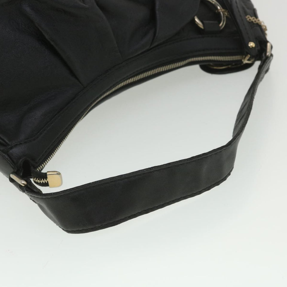 Gucci Guccissima Shoulder Bag Black 232955 tb522