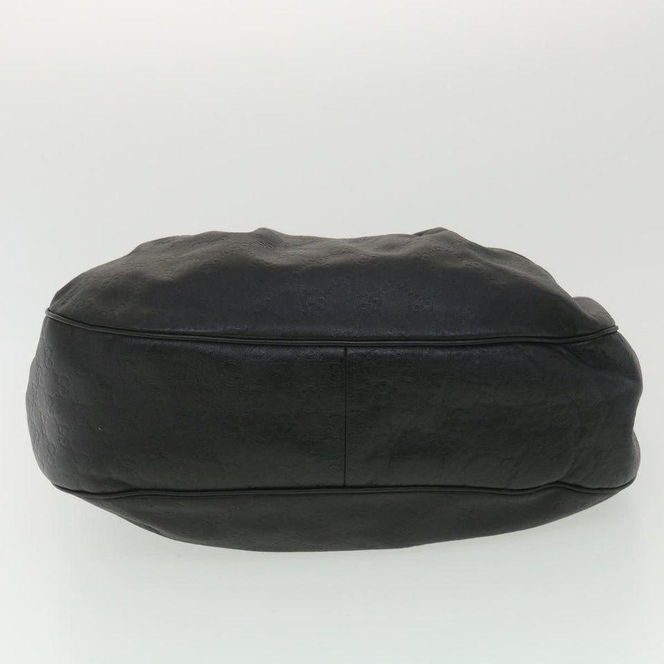 Gucci Guccissima Shoulder Bag Black 232955 tb522