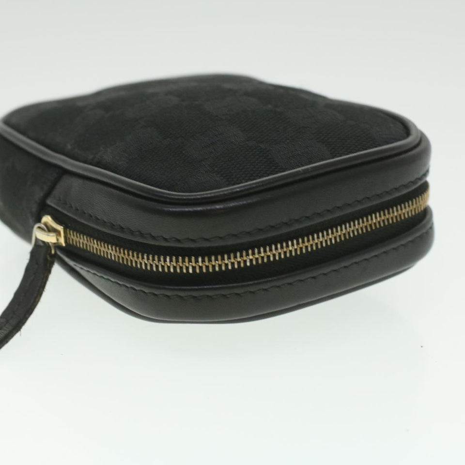 Gucci GG Canvas Cigarette Case Black 115249 tb530