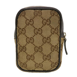 Gucci GG Canvas Cigarette Case Beige 115249 tb636
