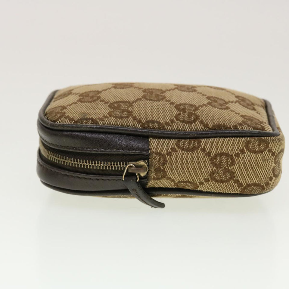 Gucci GG Canvas Cigarette Case Beige 115249 tb636