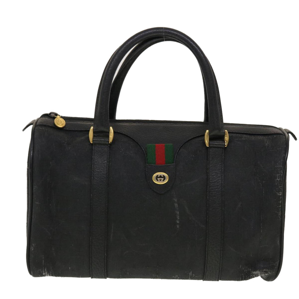 Gucci GG Canvas Web Sherry Line Hand Bag 2Set Black Red beige tb658