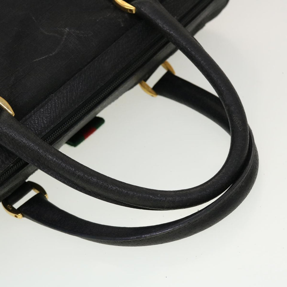 Gucci GG Canvas Web Sherry Line Hand Bag 2Set Black Red beige tb658