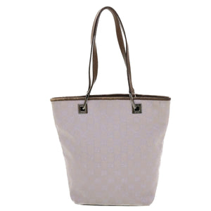 Gucci GG Canvas Tote Bag Purple Brown 31244 tb674