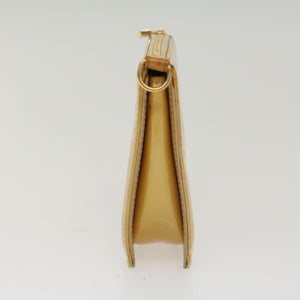 Louis Vuitton Monogram Vernis Lexington Accessory Pouch Beige Auth tb780 Clutch