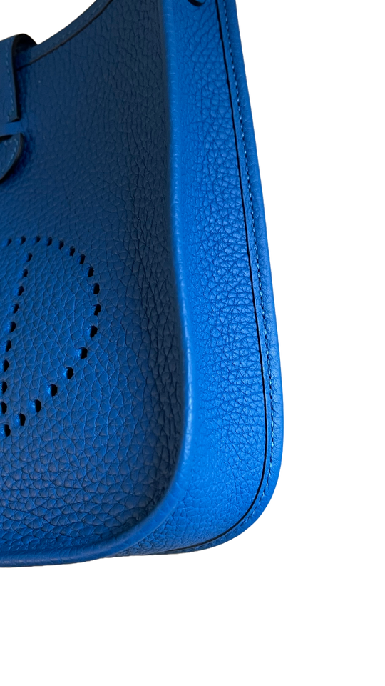 Hermes Evelyne TPM 16 Blue Frida