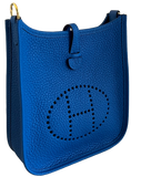 Hermes Evelyne TPM 16 Blue Frida