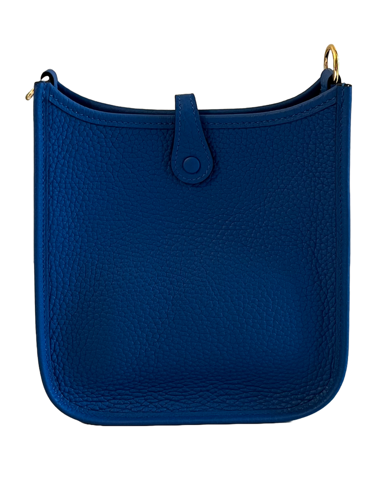 Hermes Evelyne TPM 16 Blue Frida