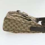 Gucci Web Sherry Line GG Canvas Hand Shoulder Bag 2Set Beige th1038