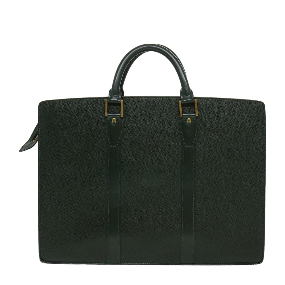 Louis Vuitton Taiga Porte Documnts Rozan Business Bag Epicea Auth th2713