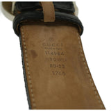 Gucci Sherry Line Soho Belt Black Light Blue th2760
