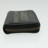 Gucci Coin Purse Leather Black th3120