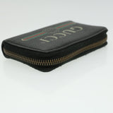 Gucci Coin Purse Leather Black th3120