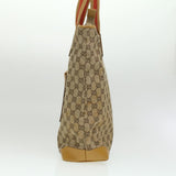 Gucci Sherry Line GG Canvas Tote Bag Beige Red Brown th3191