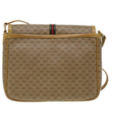 Gucci Micro GG Canvas Shoulder Bag Beige th3237