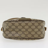 Gucci GG Canvas Web Sherry Line Shoulder Bag Beige Red Green 8902032 th3418
