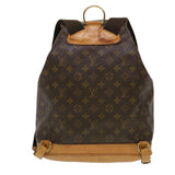 Louis Vuitton Monogram Montsouris GM Backpack LV Auth th3460