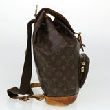 Louis Vuitton Monogram Montsouris GM Backpack LV Auth th3460