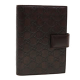Gucci GG Canvas Guccissima Agenda MM Day Planner Cover Brown 115241 th3649