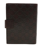 Gucci GG Canvas Guccissima Agenda MM Day Planner Cover Brown 115241 th3649