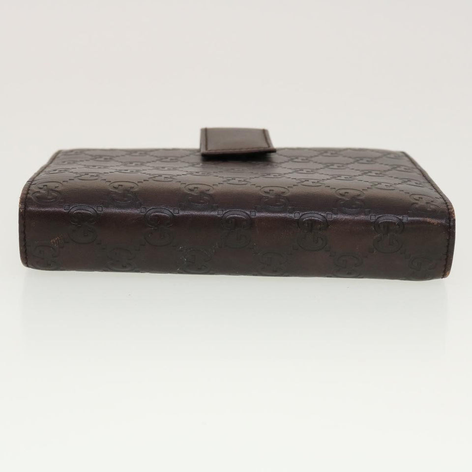Gucci GG Canvas Guccissima Agenda MM Day Planner Cover Brown 115241 th3649